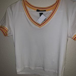 FOREVER 21 V NECK TOP